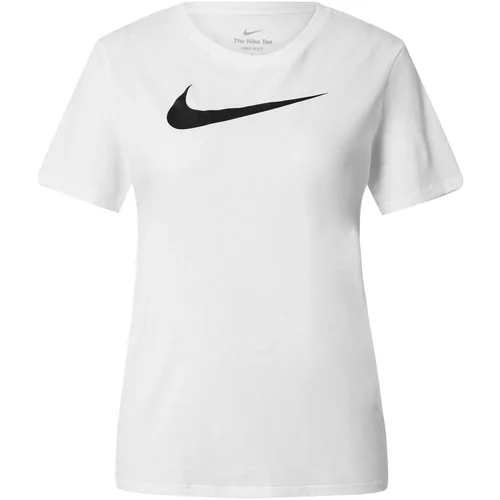 Nike Tehnička sportska majica crna / bijela