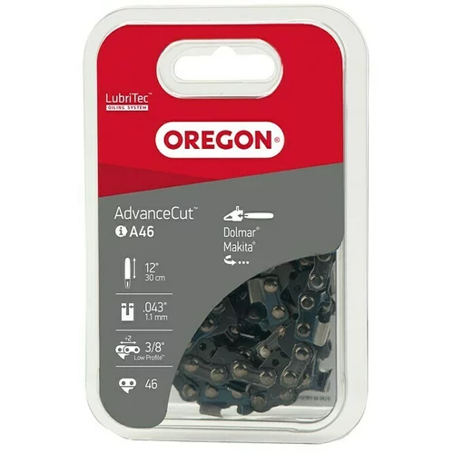 Oregon Veriga za žago Micro-Lite A46 (46 zob, dolžina reza: 30 cm, širina utora: 3/8")
