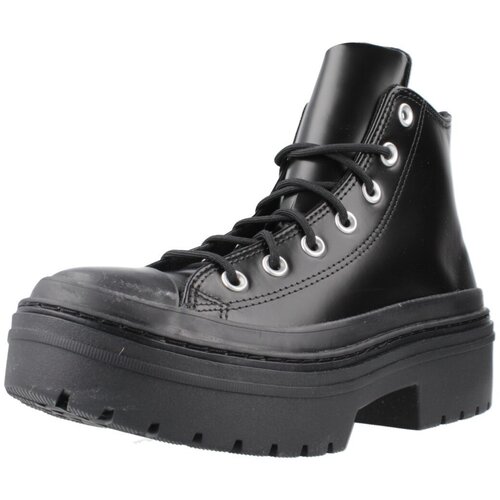 Converse Modne superge CHUCK TAYLOR ALL STAR LUGGED HEEL LEATHER PLATFORM Črna Cene