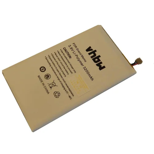 VHBW Baterija za ZTE N5 / U5 / U969 / V9815, 3200 mAh