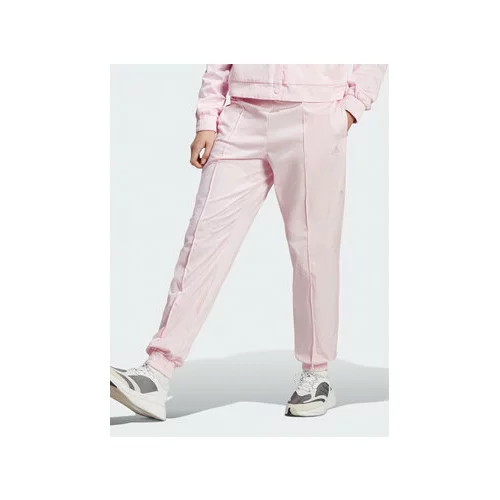 Adidas Spodnji del trenirke Loose Trousers with Healing Crystals-Inspired Graphics IC0795 Roza Loose Fit