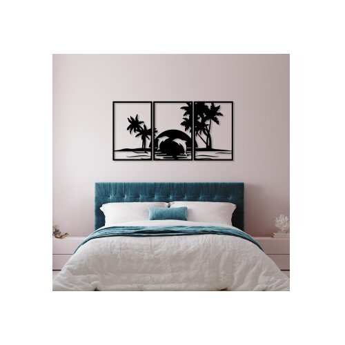 WALLXPERT dekorativni metalni zidni pribor seaside trio b Slike