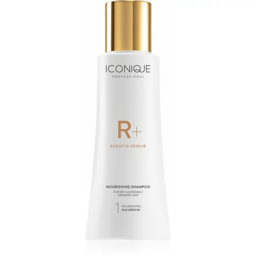 ICONIQUE Keratin repair obnovitveni šampon s keratinom za suhe in poškodovane lase 100 ml