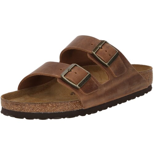 Birkenstock Nizki natikači 'Arizona LEOI' rjava Cene