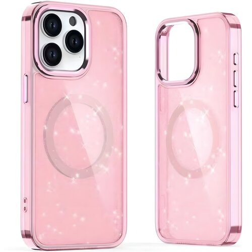  Glitter Case MagSafe za Samsung Galaxy A16 5G - Roza KP40706 Slike