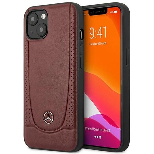 Mercedes-Benz MERCEDES OVITEK USNJEN OVITEK URBAN BENGALE ZA IPHONE 15 RDEČ, (21898399) Cene