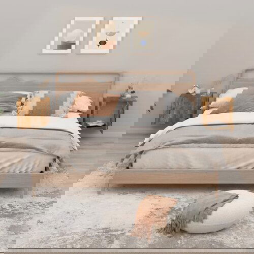 VidaXL Zidni noćni ormarići 2 kom dimljenog hrasta 50x30x47 cm Slike