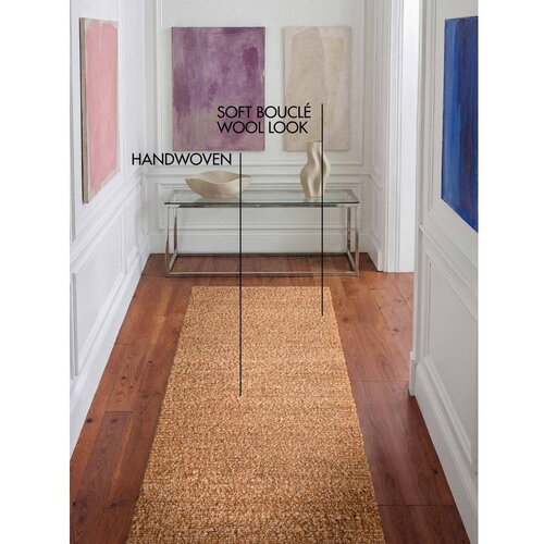 Ted Baker Bež ročno tkan boucl&amp;eacute; tekač 80x200 cm Notting Hill Portobello &amp;ndash; Slike