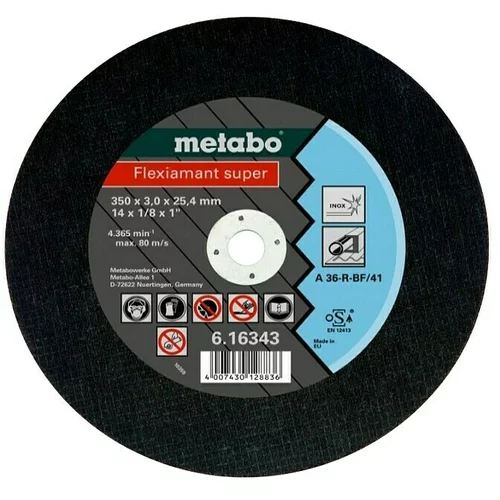  Rezni disk Flexiamant Super Inox (Prikladno za: Plemeniti čelik, Promjer rezne ploče: 350 mm, Debljina plohe: 3 mm)
