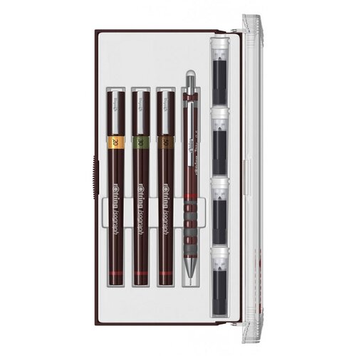 Rotring Garnitura za tehničko crtanje Isograph Junior set (0.2, 0.3, 0.5) Cijene