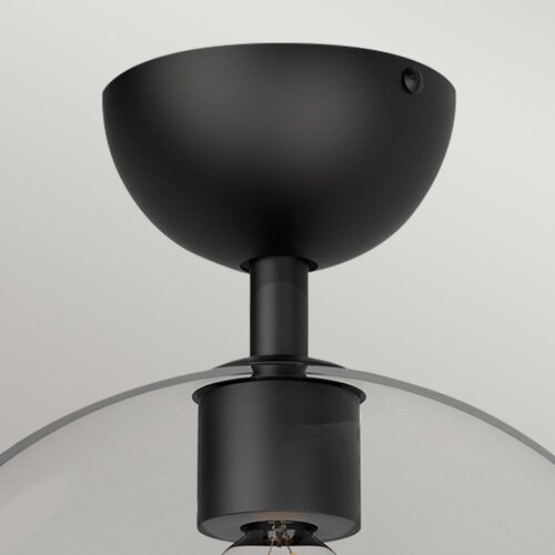  alora mood alm-jude-sf-mb-cl stropno svetlo jude 1xE27/60W/230V &amp;Oslash;30,5 cm crna Slike