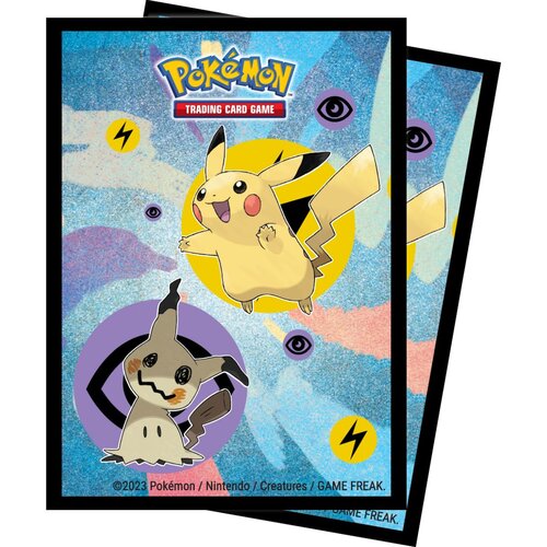 Ultra PRO Pikachu &amp;amp; Mimikyu 65ct Deck Protector sleeves- za&amp;scaron;čita za karte Slike