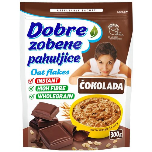 Dobra zobena ka&amp;scaron;a Dobre zobene pahuljice čokolada 300g Slike