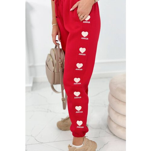 Kesi Cotton pants Amour red Cijene