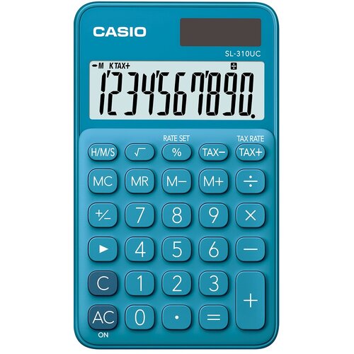 Casio kalkulator SL310 uc plavi Slike
