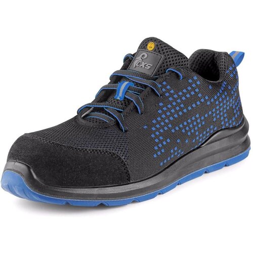 Canis Radna cipela plitka Texline Silba S1P/ crna/plava Cene