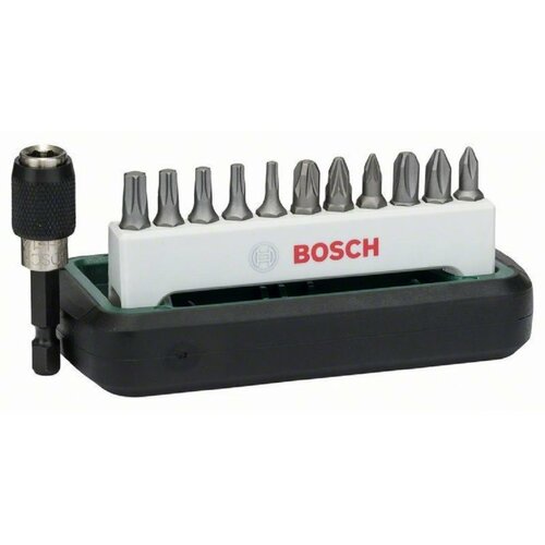 Bosch 12-delni set bitova odvrtača standard, mešani (ph, pz, t) 608255993 Slike