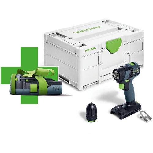 Festool Akumulatorski vrtalnik TXS -3,0, 18-Basic- uklj. 3,0 Ah baterijski set, Systainer i brzozatezna glava za Cijene
