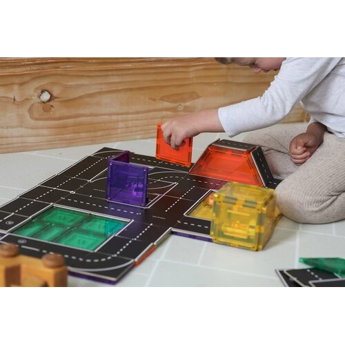 Learn &amp;amp; Grow Toys Dodatak za magnetne pločice - Magnetna cesta 40 kom Slike