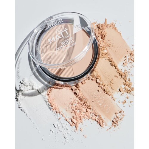 Catrice All Matt Plus matirajoči puder odtenek 002 banana shade 10 g Slike