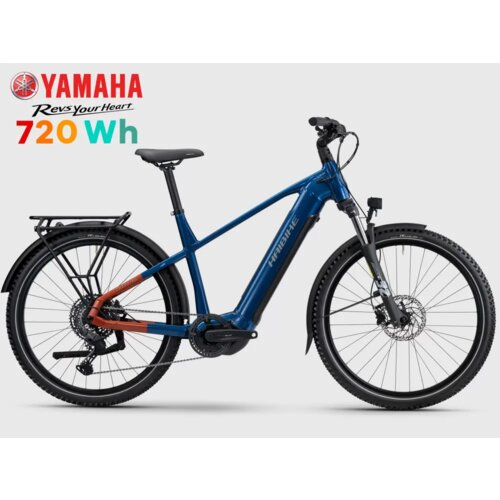  Bicikl Haibike e-Bike TREKKING 4 - High Dark Blue n Orange, Yamaha PW-S2, 720Wh - L Cijene