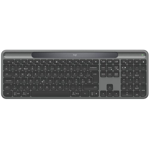 Logitech Signature Slim Solar+ K980 keyboard Universal RF Wireless + Bluetooth QWERTY UK International Graphite Cene