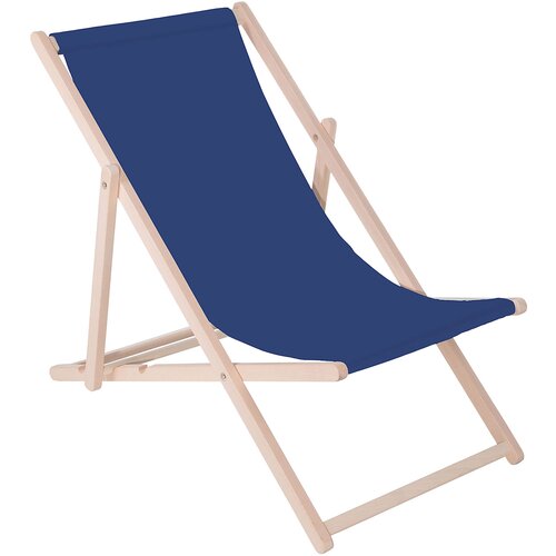 springos Zložljiv ležalnik za na plažo, izdelan iz lesa z bordo materialom., (21629436) Cene