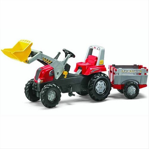 Rolly Toys traktorRolly Junior sa kašikom i prikolicom Slike