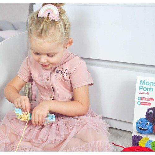 Woopie art&amp;amp;fun kreativni set make a monster monster pom Slike