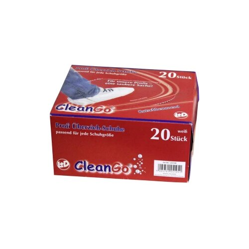 L+D CleanGo CleanGo 25195 navlaka za cipele Anti-Slip 20 kom. bijela Slike