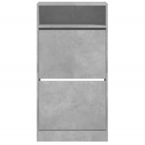  za cipele boja betona 60x34x116 cm konstruirano drvo Slike