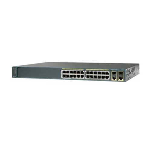 Catalyst 2960 PLUS 24 10/100 (8 POE) + 2 T/SFP LAN BASE NOB refabrikovan Cene