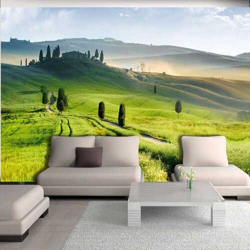  Tapeta - Morning in the countryside 100x70 Slike