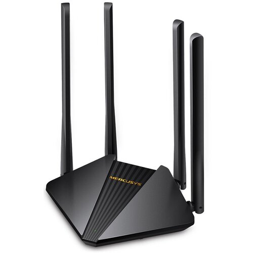 Router Mercusys MR30G AC1200 Dual-Band Wi-Fi Gigabit SPEED: 300 Mbps at 2.4 GHz + 867 Mbps at 5 GHz SPEC: 4× Fixed External Antennas Cijene