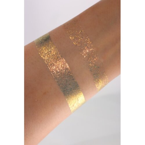 Danessa Myricks Beauty Infinite Chrome Flakes ble&amp;scaron;čeča senčila za oči odtenek Fire Ball 3.8 g Slike