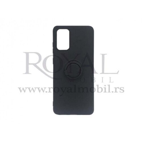  Silikonska futrola KOLOR SA PRSTENOM za Samsung A505/A307 Galaxy A50/A30S crna Cene