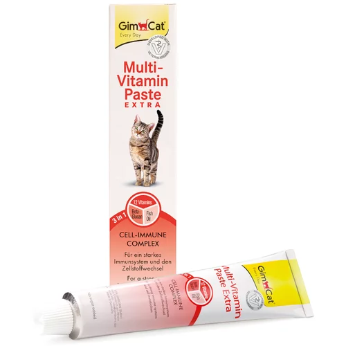 Gimcat Multi-Vitamin-Extra pasta za mačke - 3 x 200 g