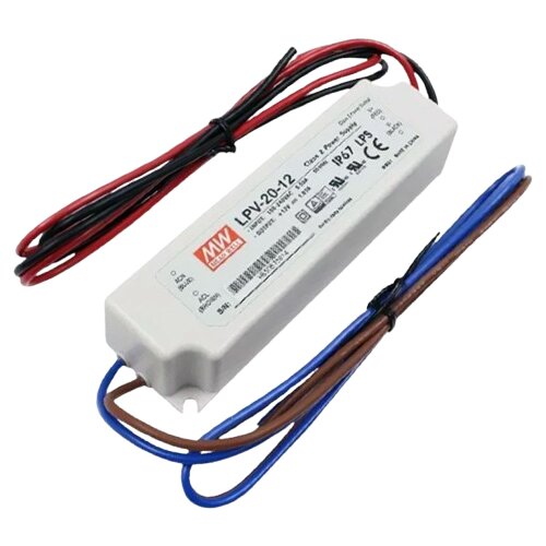 Mean Well Prekidačko napajanje LPV-20-12, LED, 20W Slike