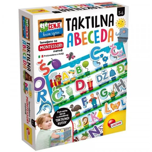 Odeon Montessori plus - Taktilna abeceda Cene