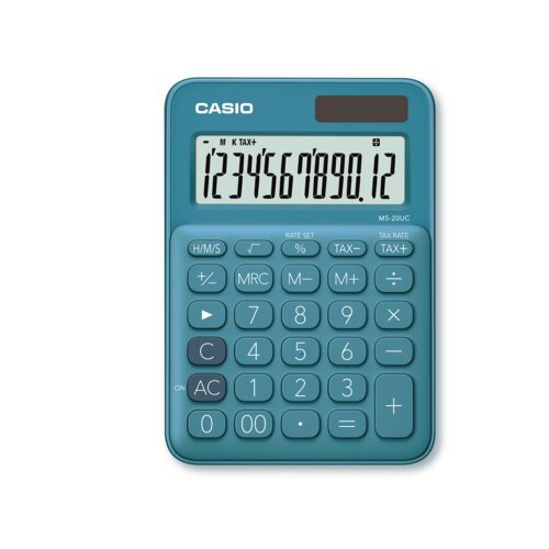 Casio kalkulator ms 20 uc plavi Slike