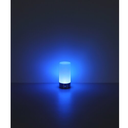 Globo 21040RGB - LED RGB prigu&amp;scaron;iva dodirna punjiva stona lampa LEX 1,8W/5V 1500 mAh hrom Slike