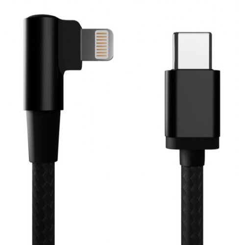 Gembird CC-USB2-CMLML-0.2M Kabl USB-C na 8pin pod uglom 02m Black Cene