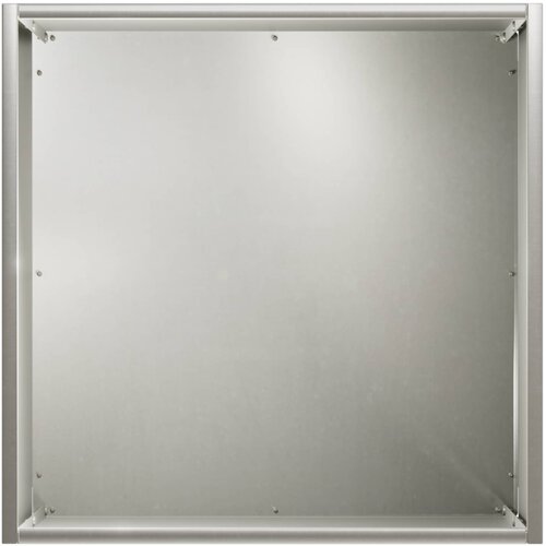  Vrtna saksija Srebrna 25 x 25 x 25 cm Nehrđajući čelik Slike