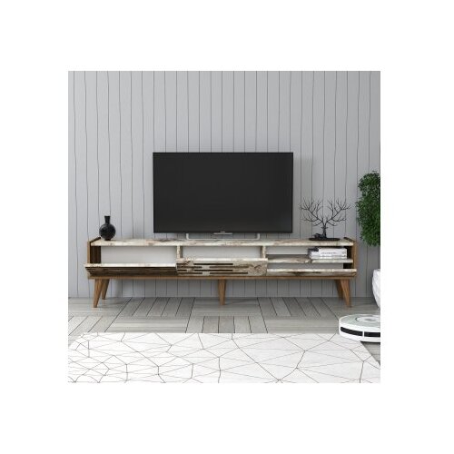 Hanah home valensiya walnut white marble Slike
