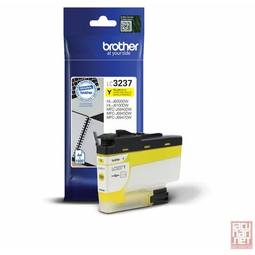 Brother LC3237Y - Cartridge, yellow, 1500 pages Cene