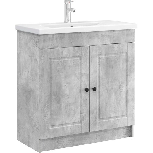  ispod umivaonika Betonska siva 56 x 37,5 x 81 cm Slike