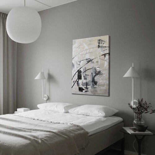 WALLXPERT Dekorativna slika na platnu, 70x100cm, &Scaron;areno Cijene
