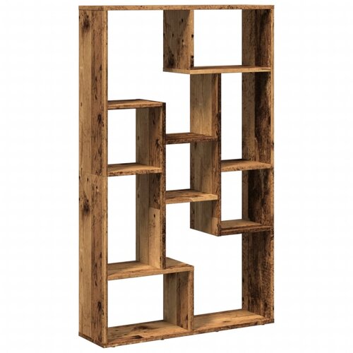 Maison Chic Knjižna omara - Knjižni regal starinski les 72x20x120 cm inženirski les, (21724932) Cene