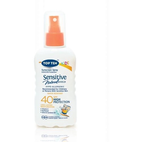 Top Ten Sprej za za&amp;scaron;titu od sunca za decu Sensitive, SPF 40, 180ml Slike