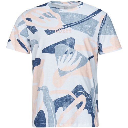 Guess Majice s kratkimi rokavi AOP TEE Večbarvna Slike
